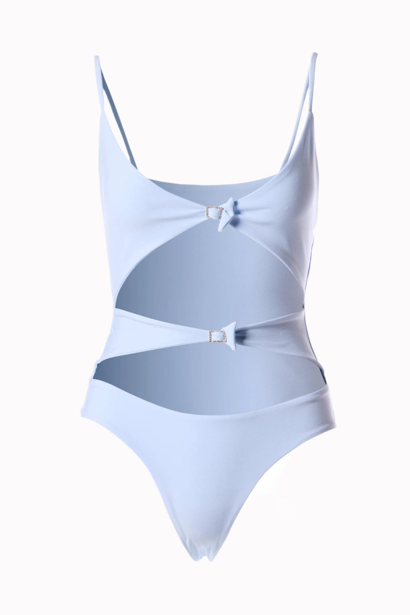 Josepha 2pc Set - Sky Blue Tutu + Blue Bodysuit main image 1